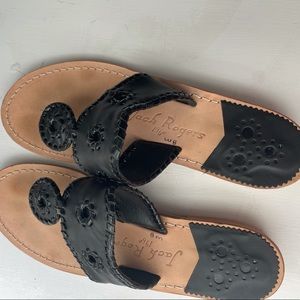 Jack Rogers Wide Flat Sandal, Size 8